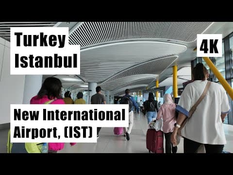 İstanbul Yeni Havaalanı 4K - Tam Tur