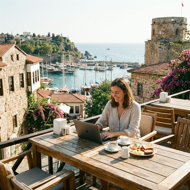 Digitale Nomaden Antalya 2026: Coworking, Langzeitmiete & Visum