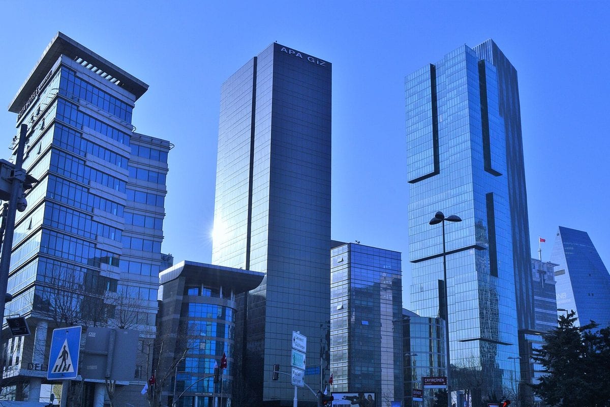 Levent — urban district and city view