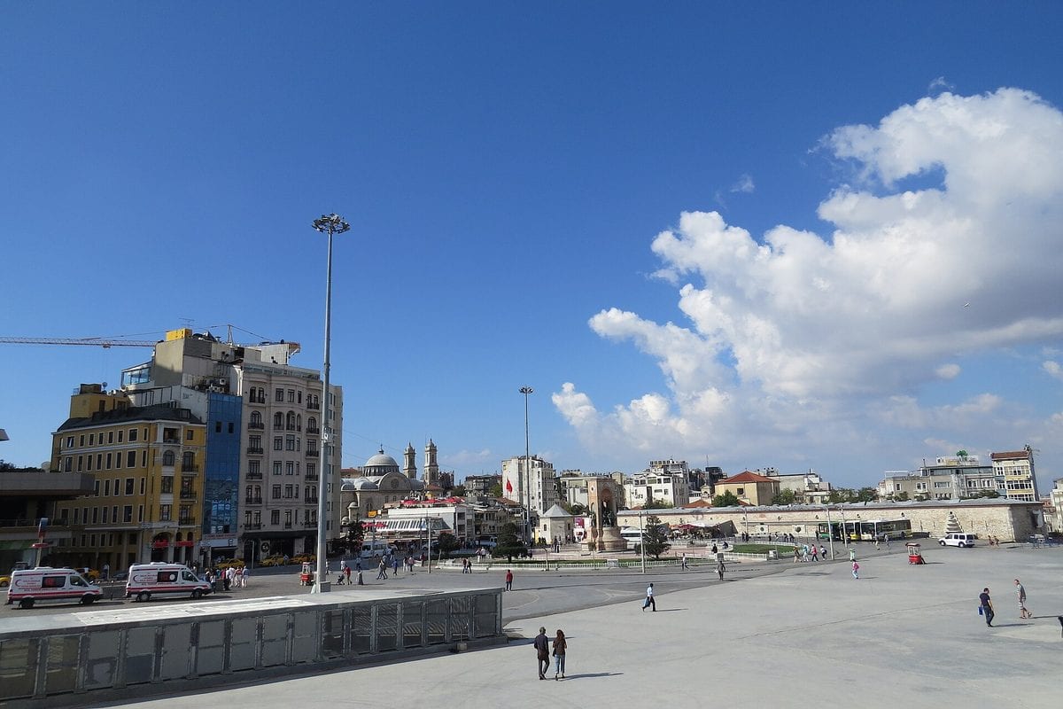 Taksim — городской район и городской вид