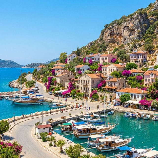 Antalya Airport to Kas and Kalkan Private Transfer