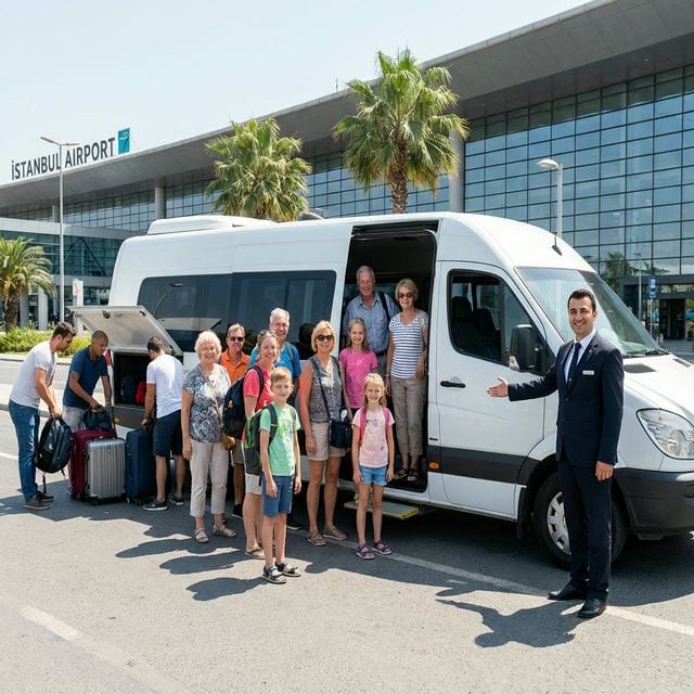 Group & Minibus Airport Transfer Turkey 2026: Families, Conferences, Weddings & Events