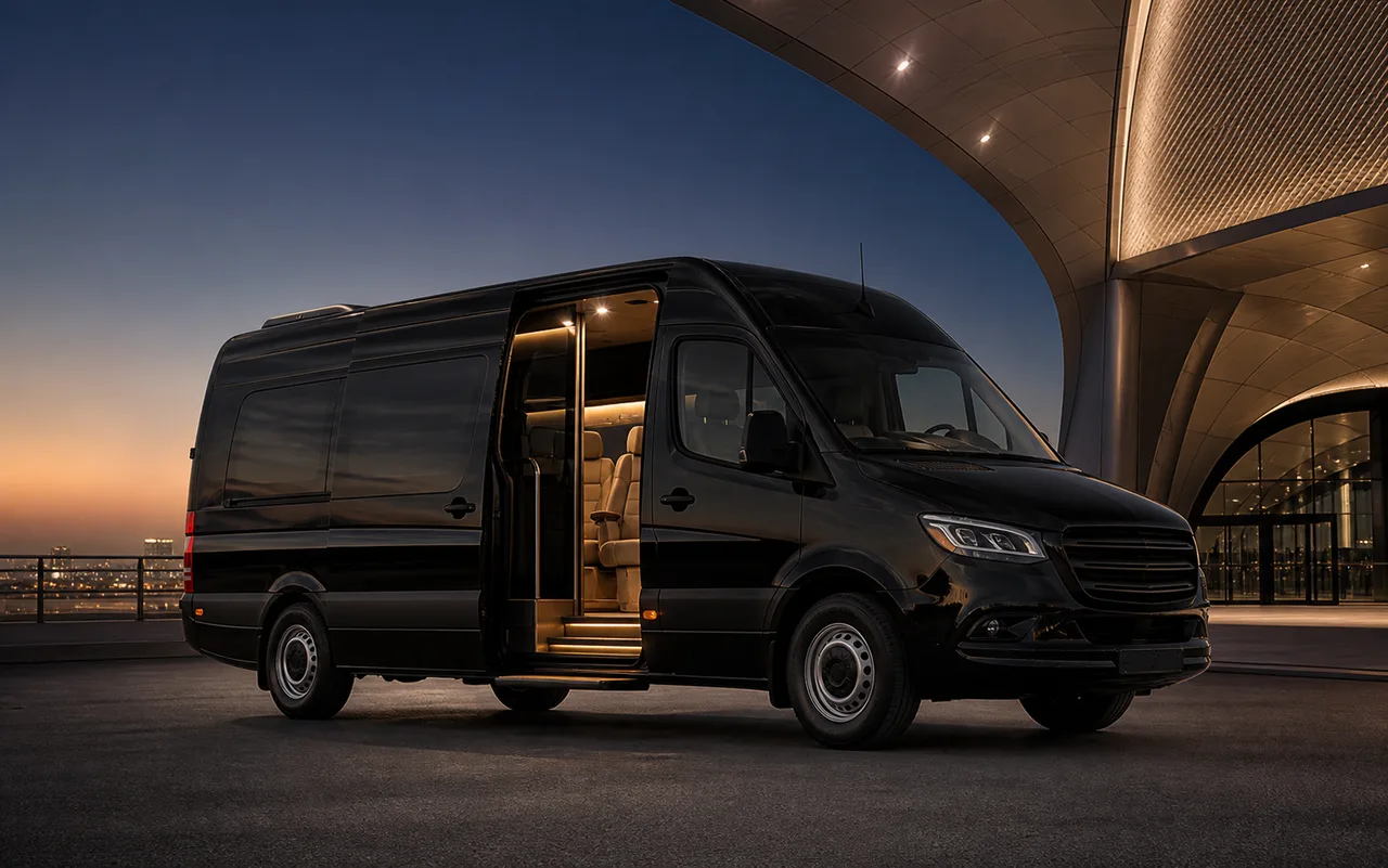 Privater Minibus 13 — repräsentative Außenansicht